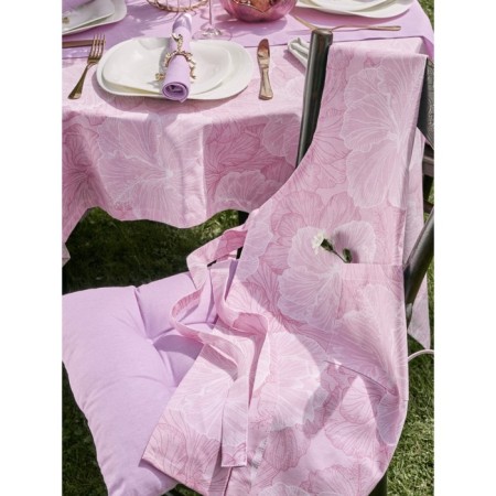 Apron Lovely Flower, size 60x80 cm, flowers, pink-2