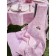 Apron Lovely Flower, size 60x80 cm, flowers, pink