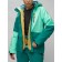 Ski suit, size 44, turquoise color