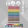 Pencils 24 colors Erichkrause hexagonal plastic with euro suspension