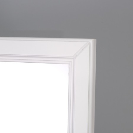 Floor mirror, 132x45 cm, white color-3