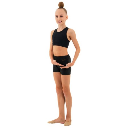 Shorts for gymnastics and dancing Grace Dance, p. 30, black color-2