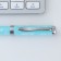 Metal pen "The most beautiful", blue paste 1.0 mm