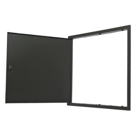Revisionine "Vento" DR4040, 400 x 400 mm, with a pen, plastic, gray-1
