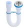 Hofrosif "Ani Plast" G116, 1 1/2 "x 40/50 mm, elongated, l = 571-1401 mm