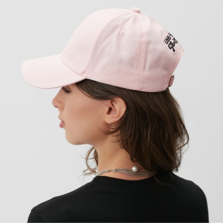 Women's cap Minaku "Love" Color Pink, rr 56-58-1