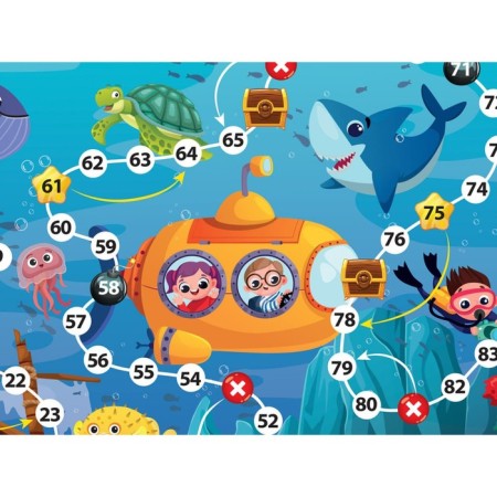 Board game-detective "in the ocean"-2