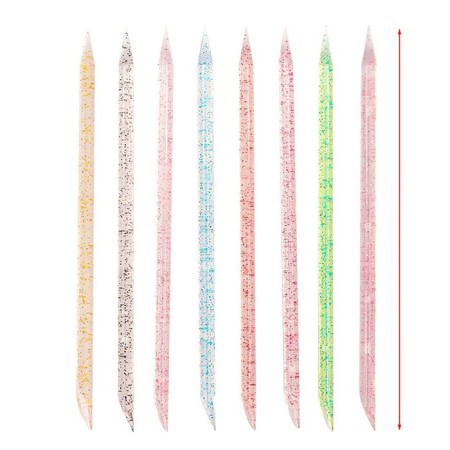 A set of manicure sticks, bilateral, 50 pcs, 9.5 cm, color mix-6