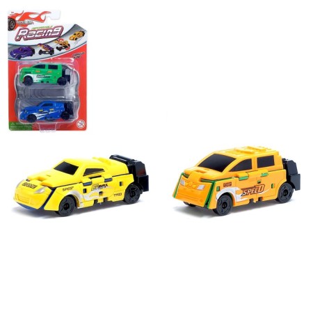The machine "Race", transforms, set 2 pieces, mix