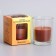 Aromatic candle in glass 5x6cm, chocolate