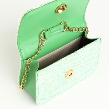 Baby bag on a valve, green color-2