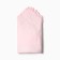 Envelope-condensed with a fur insert, pink color, size 100x100 cm