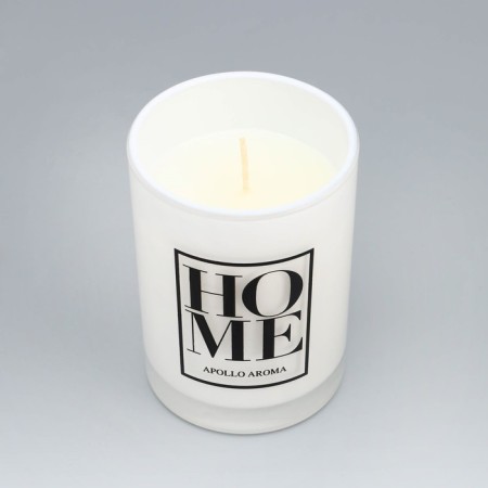 Aromatic candle "Home", Bai Bayhe, 8*10.5 cm-3