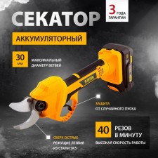 Battery PRC CCCOMILE DENZEL CP-30, 18 V, Li-Ion, 2 Ah, 40 move/min, charge time 60 minutes