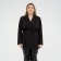 Women's jacket with a Mist Plus-Size belt, size 56, black color