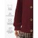 Кардиган для девочки Amarobaby Knit, рост 110 см, цвет бордовый