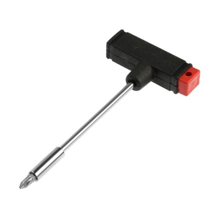 Screwdriver with a set bit scrap, T-shaped holder, 11 items-3