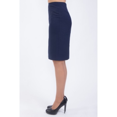 Women's skirt, size 42, blue color-3