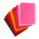 Color felt set, thickness 1 mm, A4 format, soft, 10 sheets, 10 colors, sunny colors