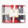 Picnic blades 140x200cm, white/red/anthracite, cotton 20%, pan 40%, polyester 40%