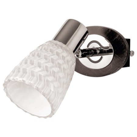 Jannali Lamp 40W E14, chrome, wenge 15x15x17 cm-1