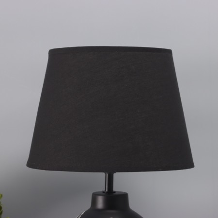 Table lamp "Louise" 1x40W E27 Black/White 25x25x38, 5cm-3