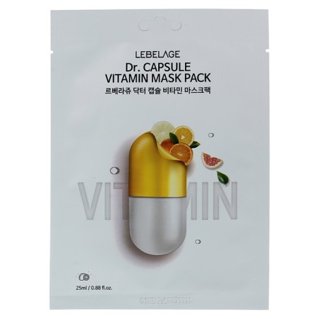 Face mask tissue vitamin levelage