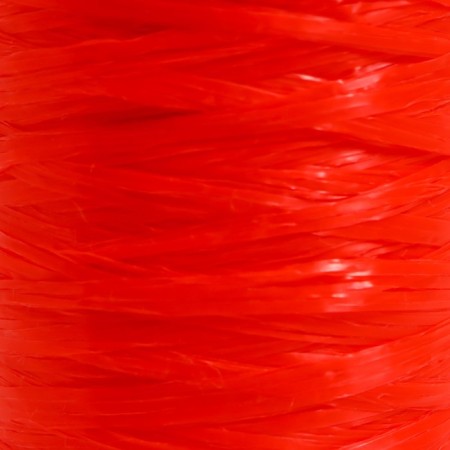 Yarn "for knitting mochecks" 100% polypropylene 300m/75 ± 10 g in the shape of a cylinder (red)-1