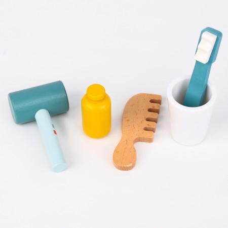 Wooden Wooden Set "washbasin" 26.5 × 25.5 × 33.5 cm-7