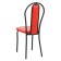 Vienna M chair, black/red