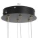 Bayerlux lamp "Rings" LED 120W black-gold 47x8x93 cm