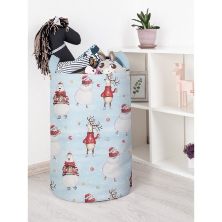Basket for toys "Once in the forest, size 40x60 cm