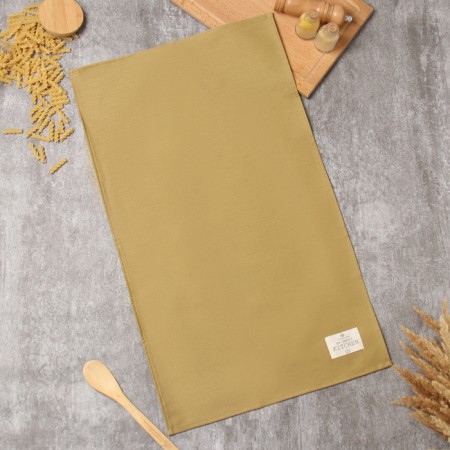 Ethel towel Kitchen 40x70 cm, centered in brown, 100% HL, sarzha 220 g/m2