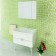 Mirror Comfort Comfort Rimini 80 for the bathroom, 70x80x15 cm, white color