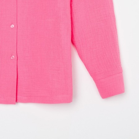 Female pajamas (shirt and trousers) KAFTAN "BASIC" size 48-50, pink color-7