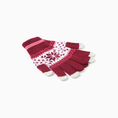 Sensory gloves, Bordeaux color, river 18