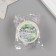 New Year Sticker Paper "Fox" d = 2.5 cm 252 pcs in the roll