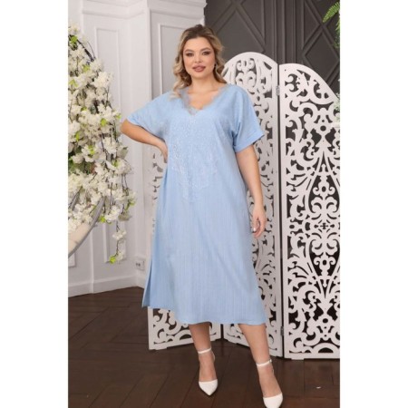 Women's dress, size 54, blue color