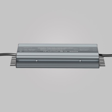 Technical PSL008-150W-48V-IP67 Power Supply Magnotic, 235x70x30 mm, 150W, 150W, silver color.-3