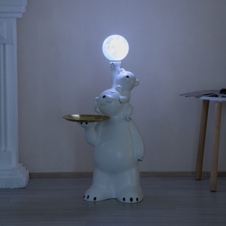 FORSHER "Umka and Mom" ​​Led usb white 32x32x88cm-15