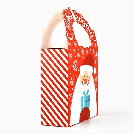 Box New Year's folding “Gift from Santa Claus” 18.4 x 30.4 x 7.3 cm, New Year-2