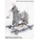 Horse Patal-rocking Amarobaby Prime, with wheels, 63x35x60 cm, gray color gray