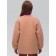 Bilateral jacket for girls, height 134 cm, jeans color