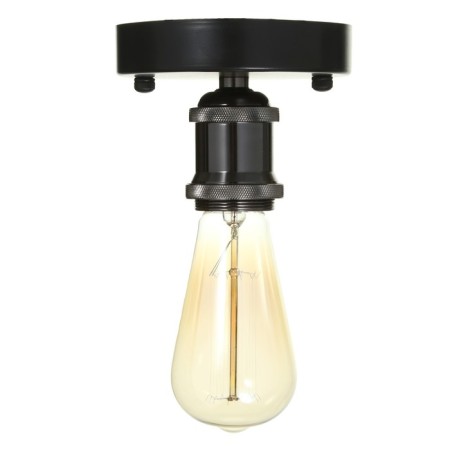 Lamp 2465/1 E27 40W Black 13.5x13.5x8.5 cm Bayerlux-3