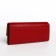 Women's wallet with lightning, red color
