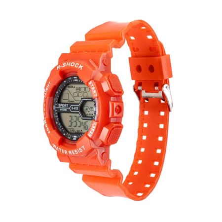 Watch of washing electronic, waterproof, red-2