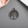 Decor Metal "Tree of Life" 2.5x2 cm