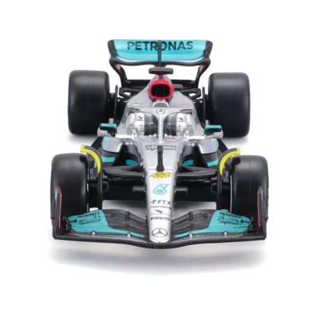 Racing machine BBURAGO Mercedes-AMG F1 W13 LH, DIE-CAST, 1:43-2