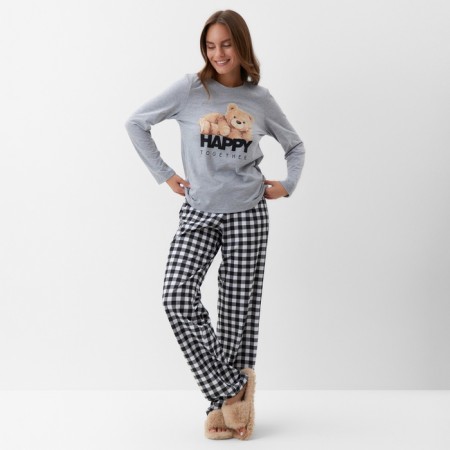 New Year. Pajama Women's KAFTAN HAPPY TOGETER Size 44-46-3