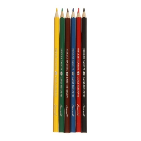 Pencils Watercolor set 6 colors, ZHK "Sonet"-1
